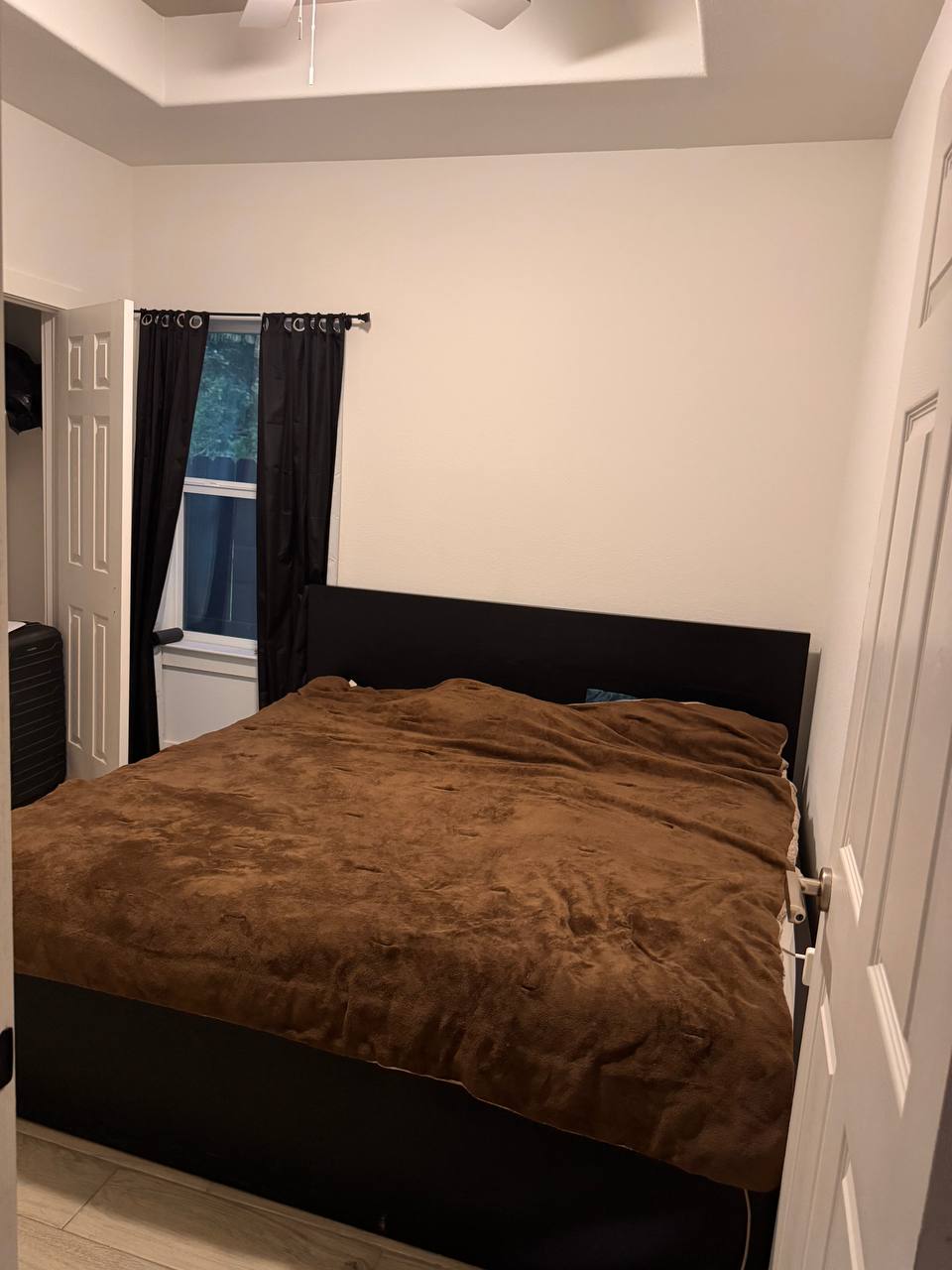 Furnished bedroom option